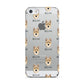 Korean Jindo Icon with Name Apple iPhone 5 Case