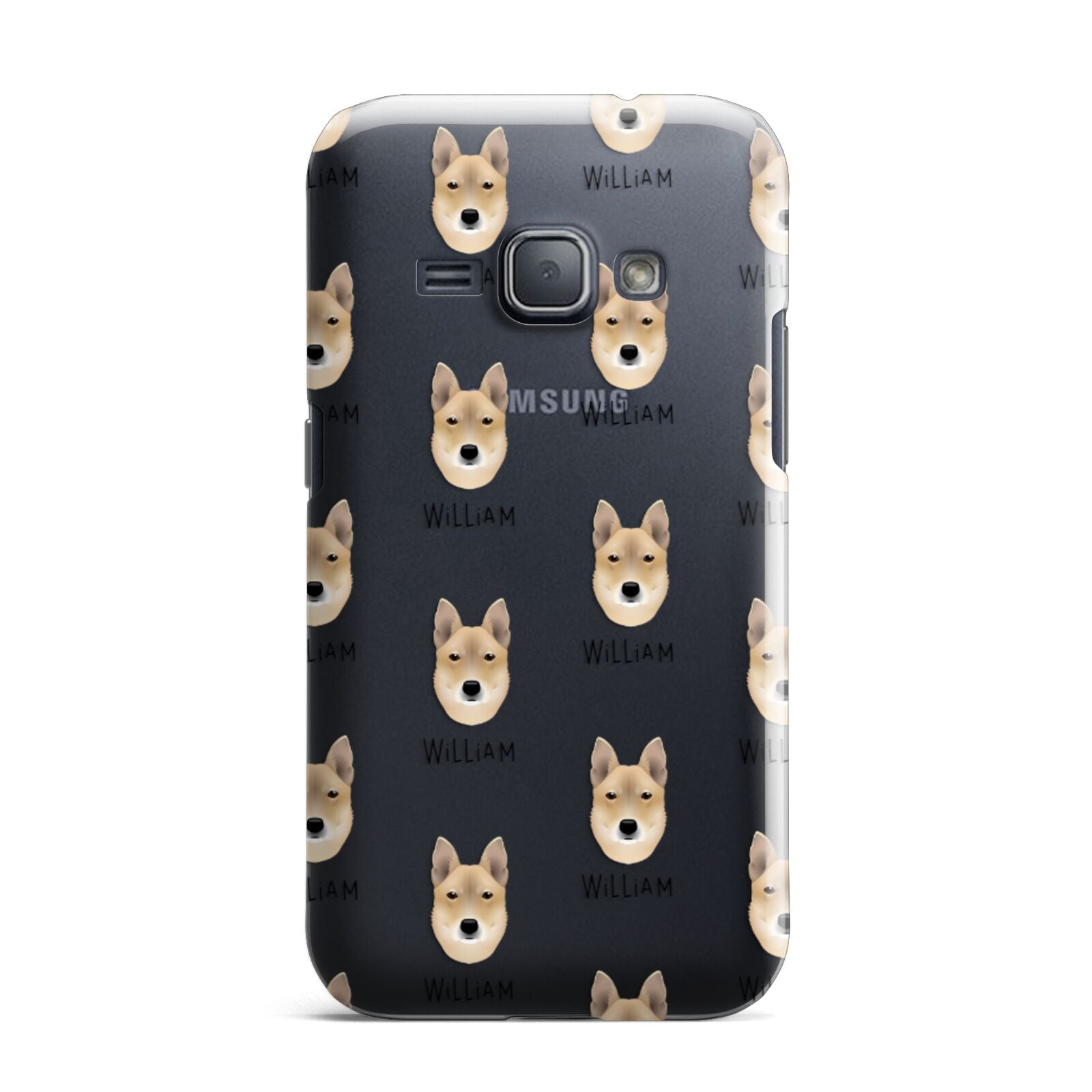 Korean Jindo Icon with Name Samsung Galaxy J1 2016 Case