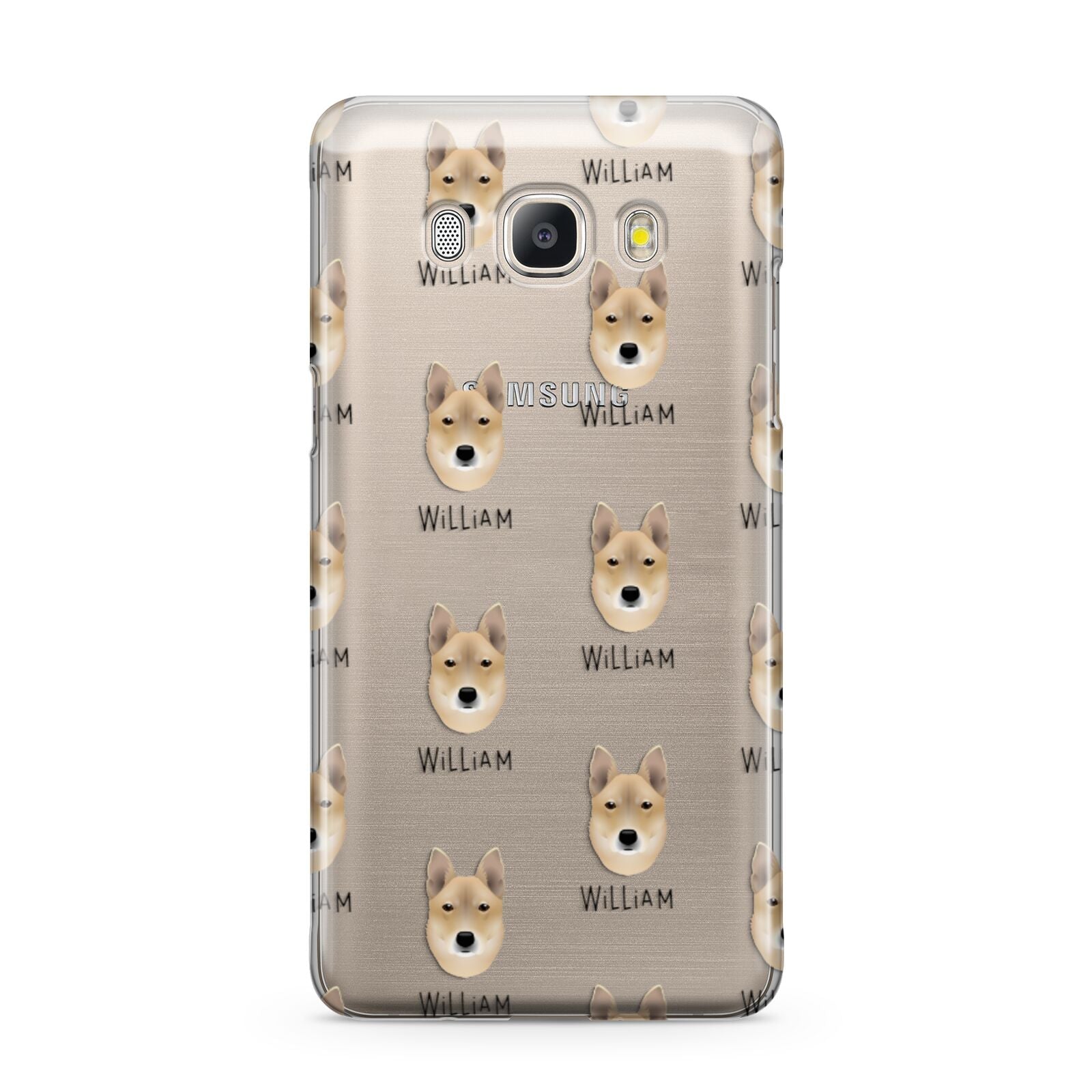 Korean Jindo Icon with Name Samsung Galaxy J5 2016 Case