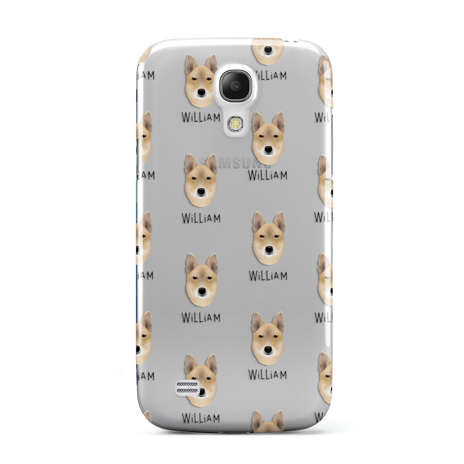 Korean Jindo Icon with Name Samsung Galaxy S4 Mini Case