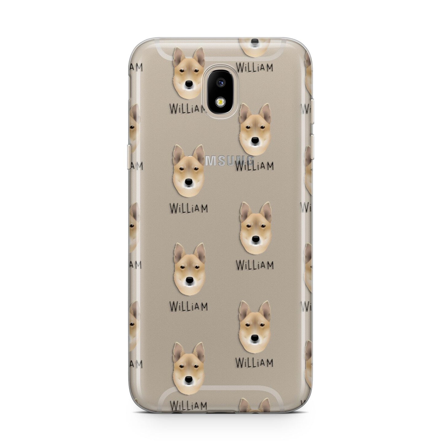 Korean Jindo Icon with Name Samsung J5 2017 Case