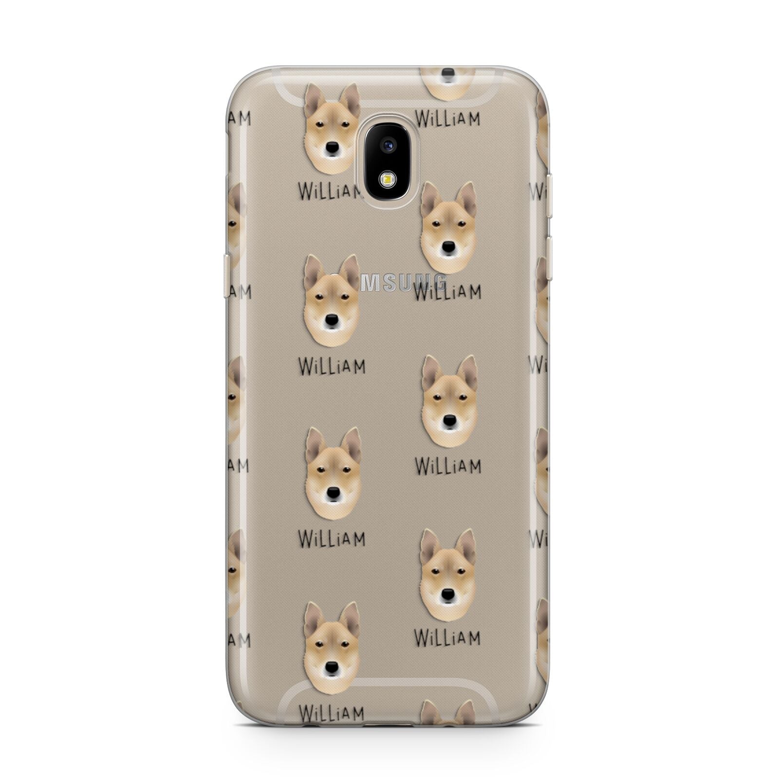 Korean Jindo Icon with Name Samsung J5 2017 Case