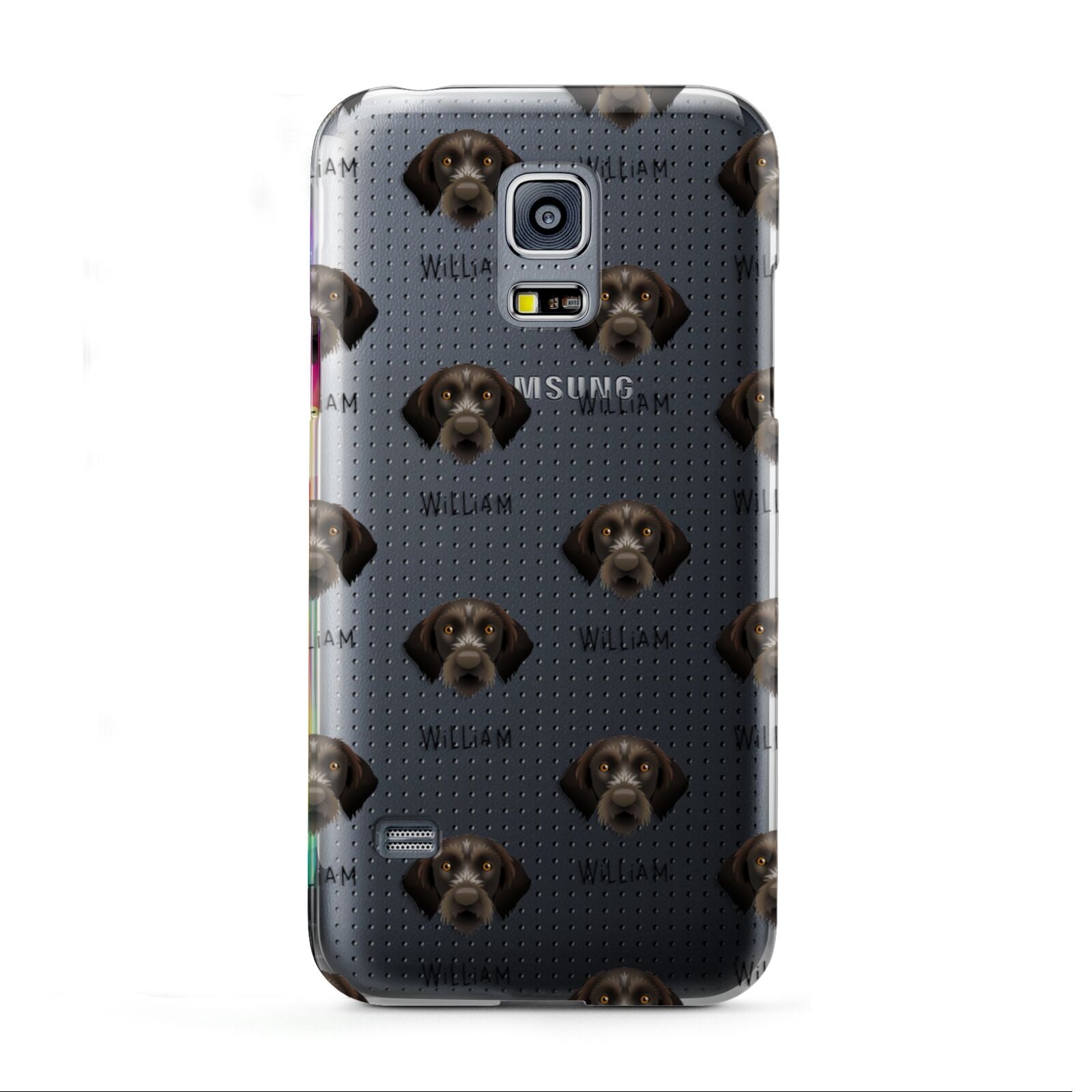 Korthals Griffon Icon with Name Samsung Galaxy S5 Mini Case