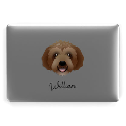 Labradoodle Personalised Apple MacBook Case