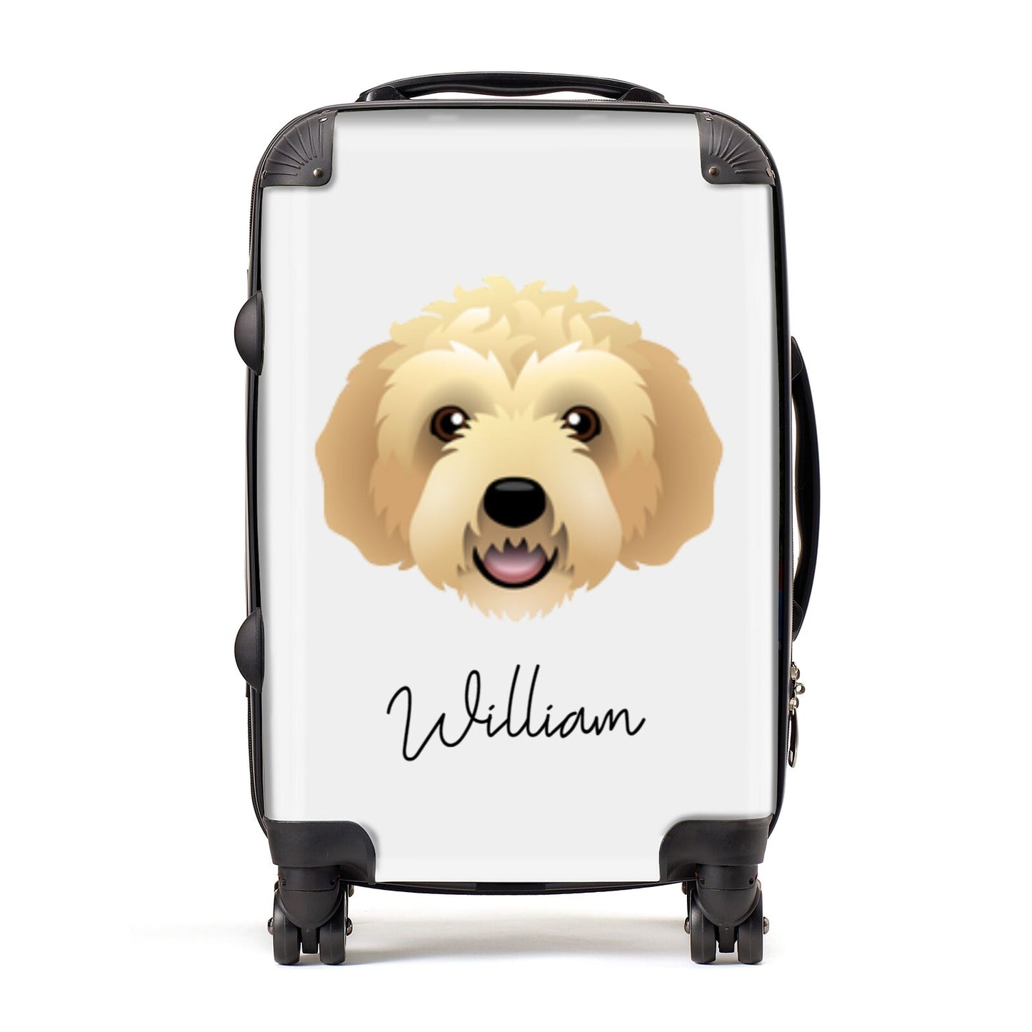 Labradoodle Personalised Suitcase