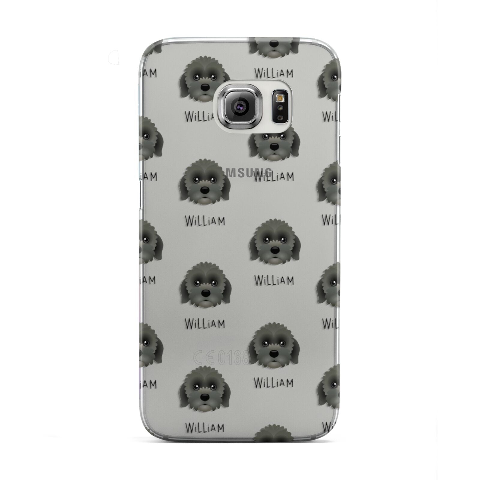 Lachon Icon with Name Samsung Galaxy S6 Edge Case