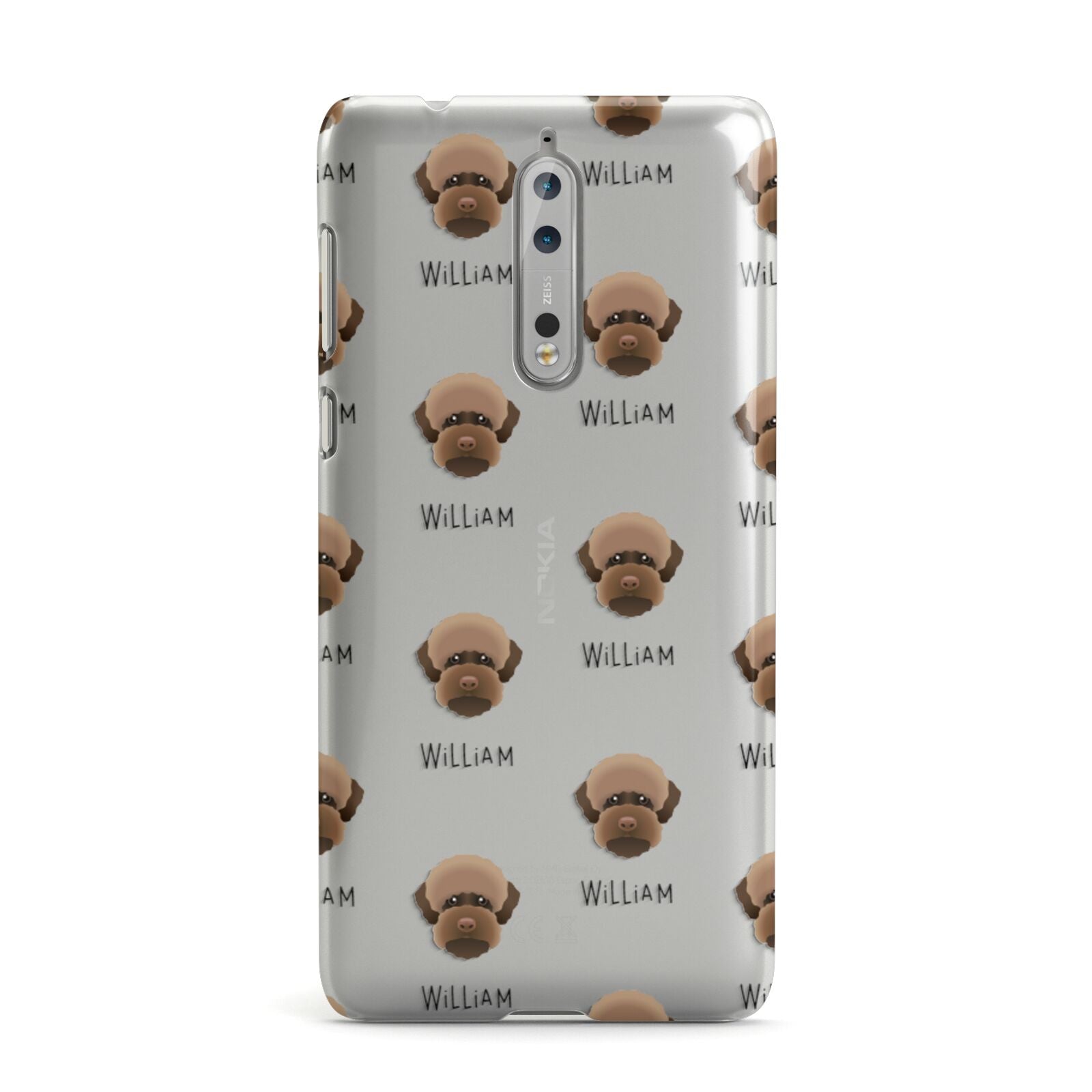 Lagotto Romagnolo Icon with Name Nokia Case