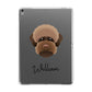 Lagotto Romagnolo Personalised Apple iPad Grey Case