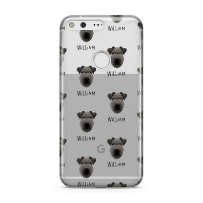 Lakeland Terrier Icon with Name Google Pixel Case