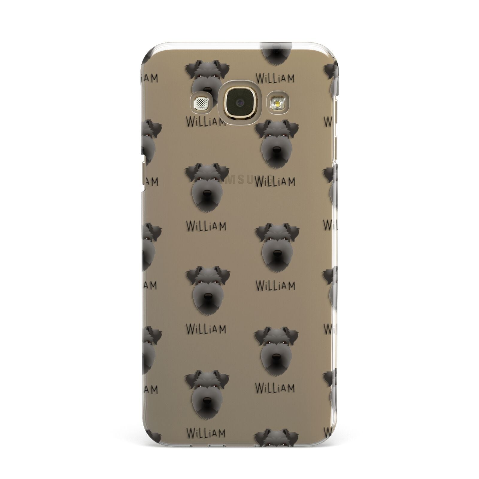 Lakeland Terrier Icon with Name Samsung Galaxy A8 Case