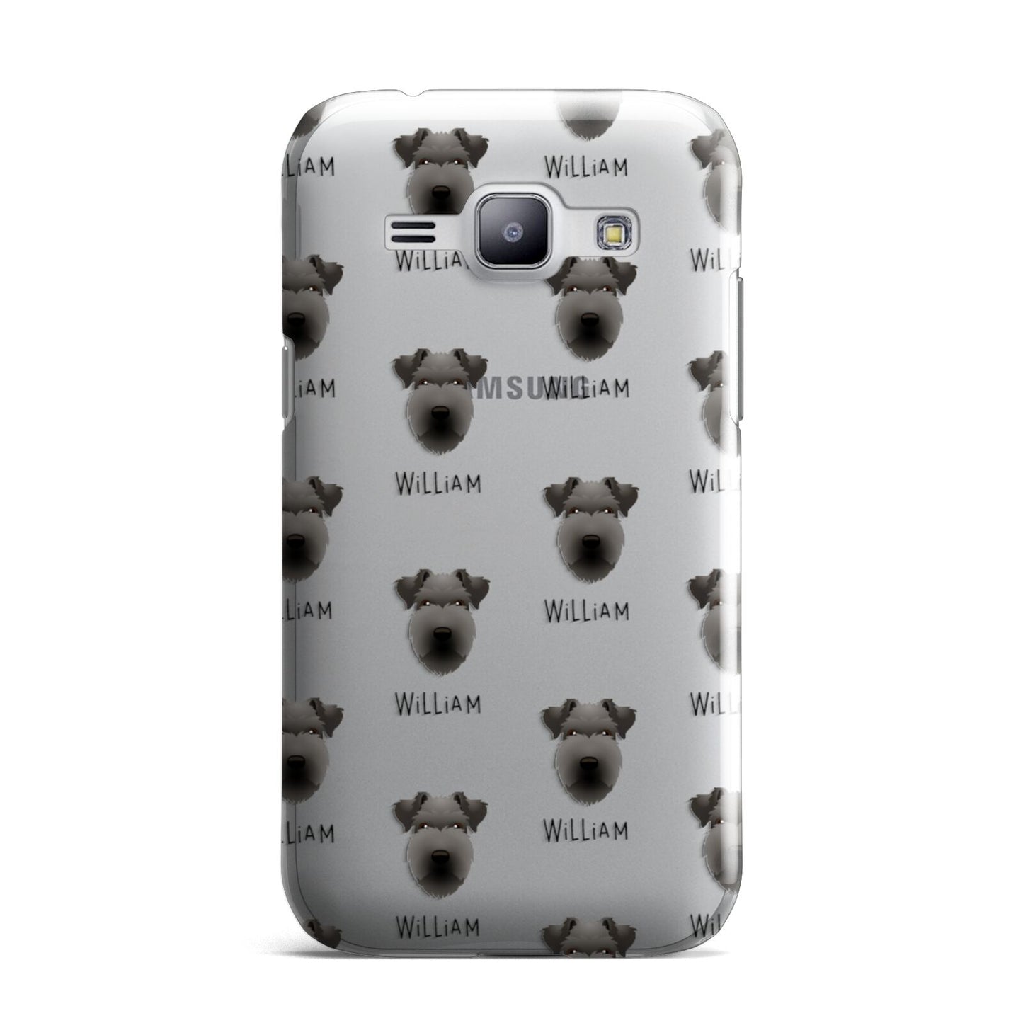 Lakeland Terrier Icon with Name Samsung Galaxy J1 2015 Case