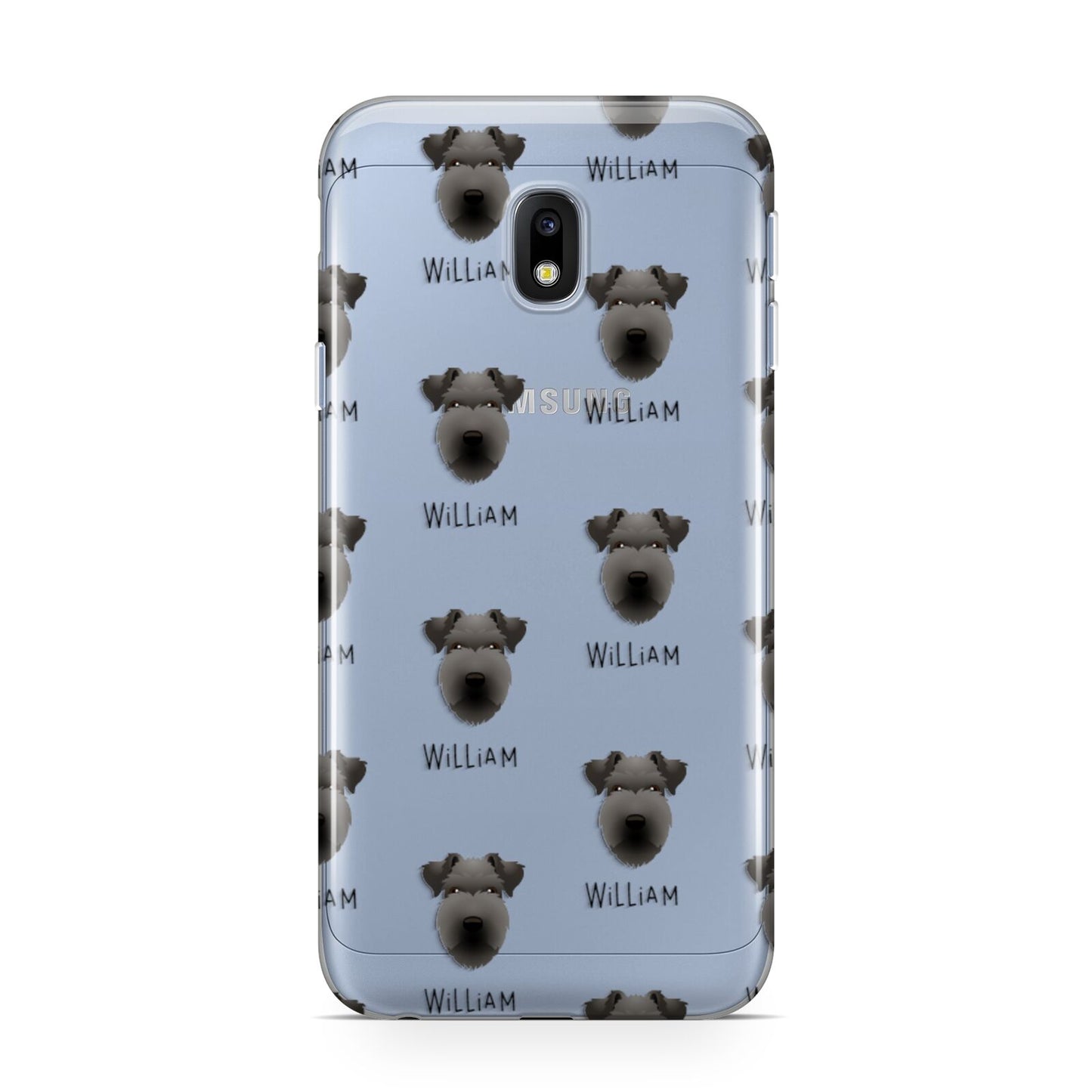 Lakeland Terrier Icon with Name Samsung Galaxy J3 2017 Case