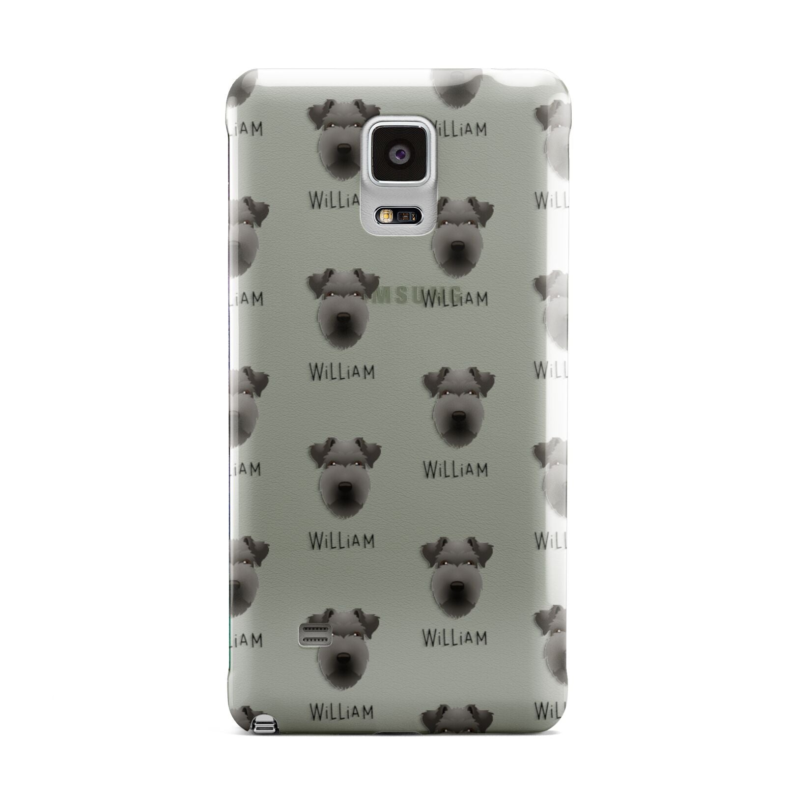 Lakeland Terrier Icon with Name Samsung Galaxy Note 4 Case