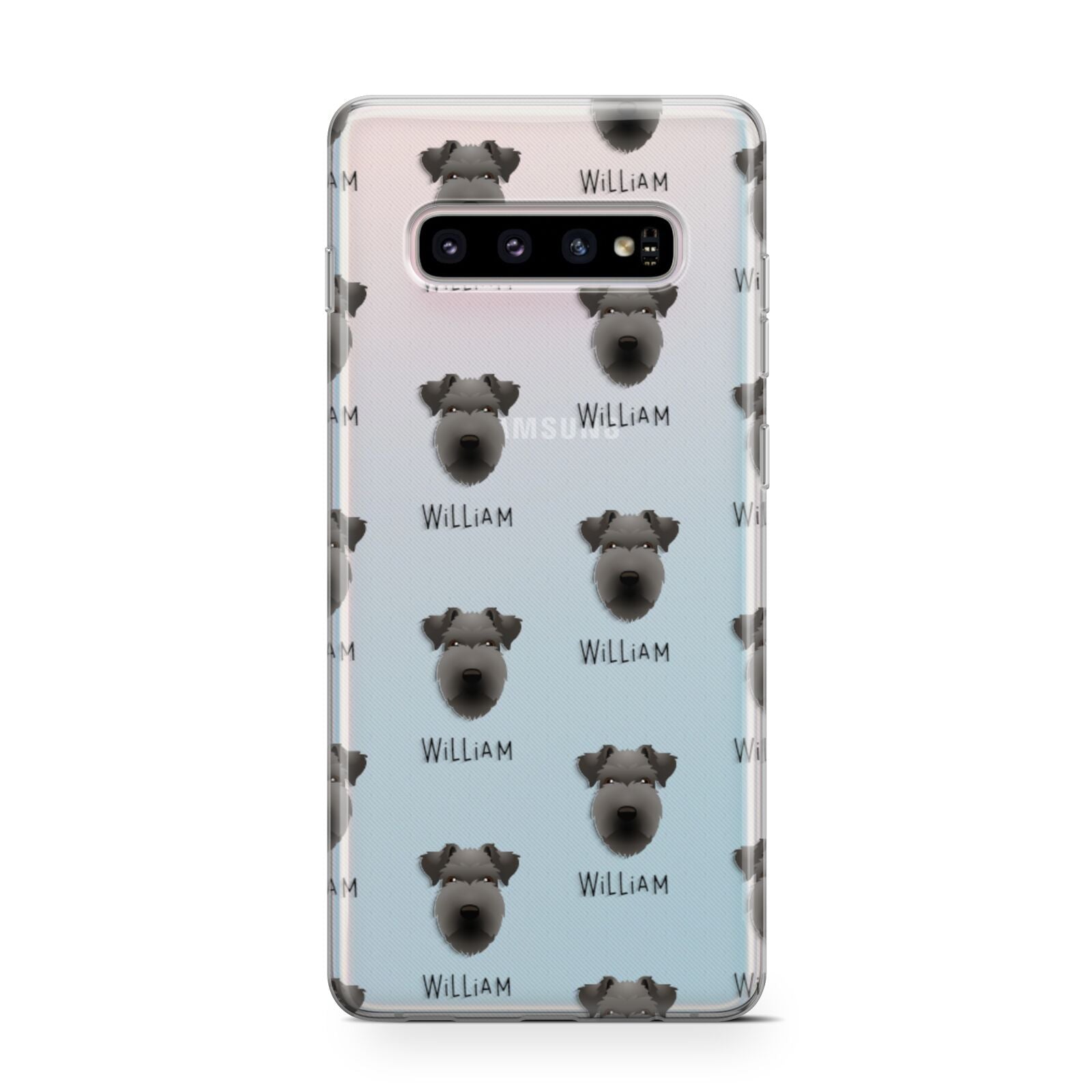 Lakeland Terrier Icon with Name Samsung Galaxy S10 Case