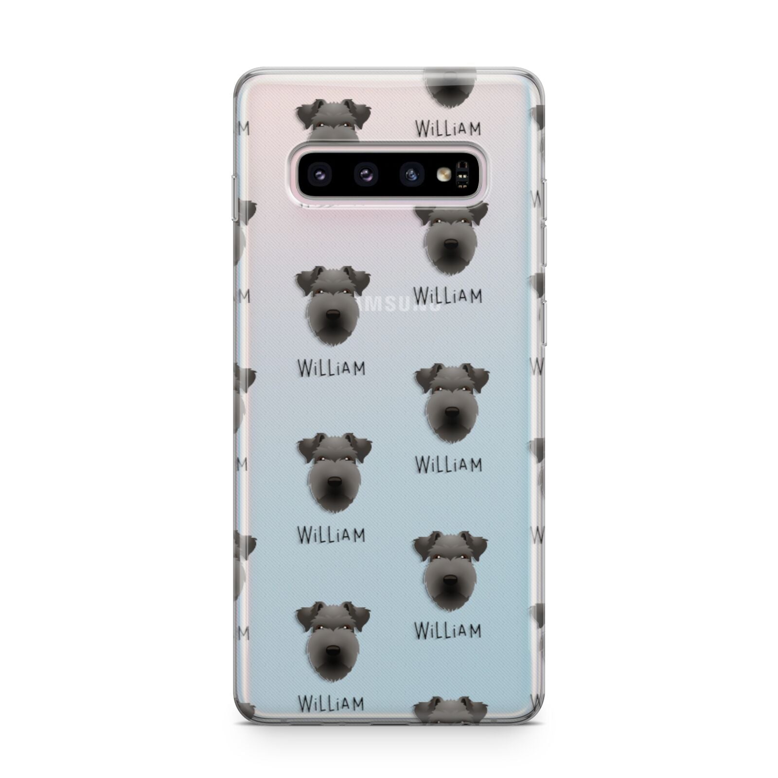 Lakeland Terrier Icon with Name Samsung Galaxy S10 Plus Case