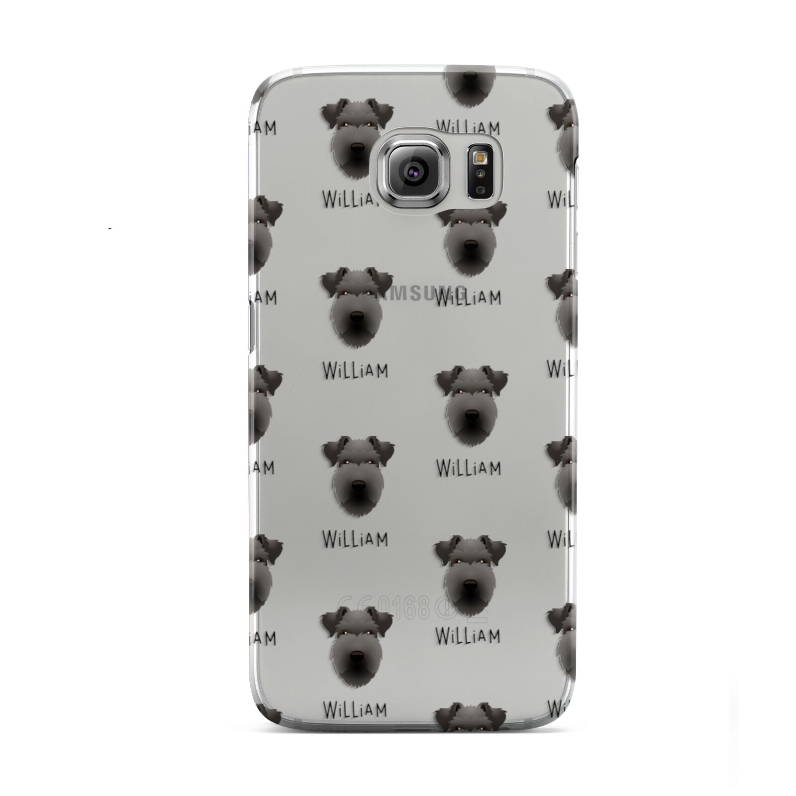 Lakeland Terrier Icon with Name Samsung Galaxy S6 Case