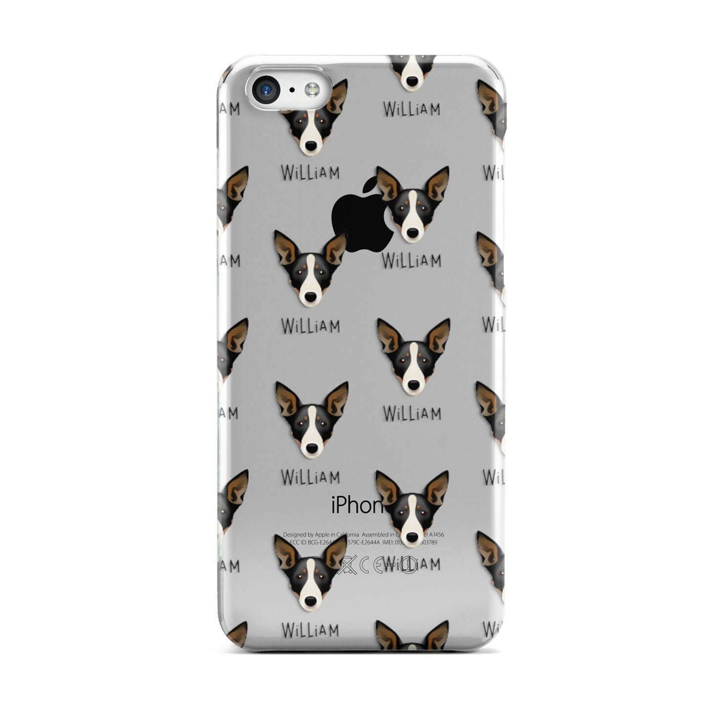 Lancashire Heeler Icon with Name Apple iPhone 5c Case