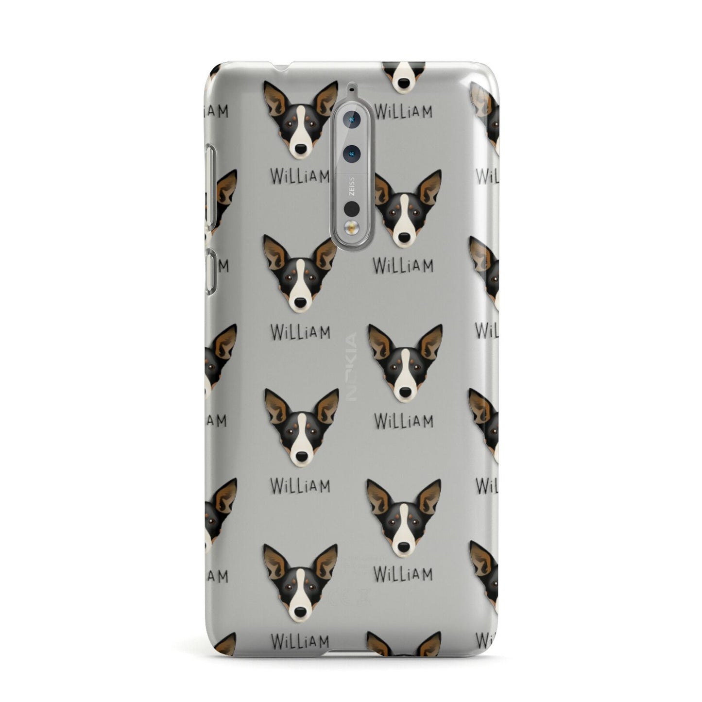 Lancashire Heeler Icon with Name Nokia Case