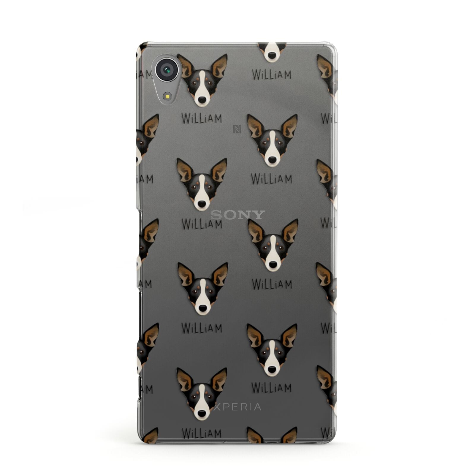 Lancashire Heeler Icon with Name Sony Xperia Case