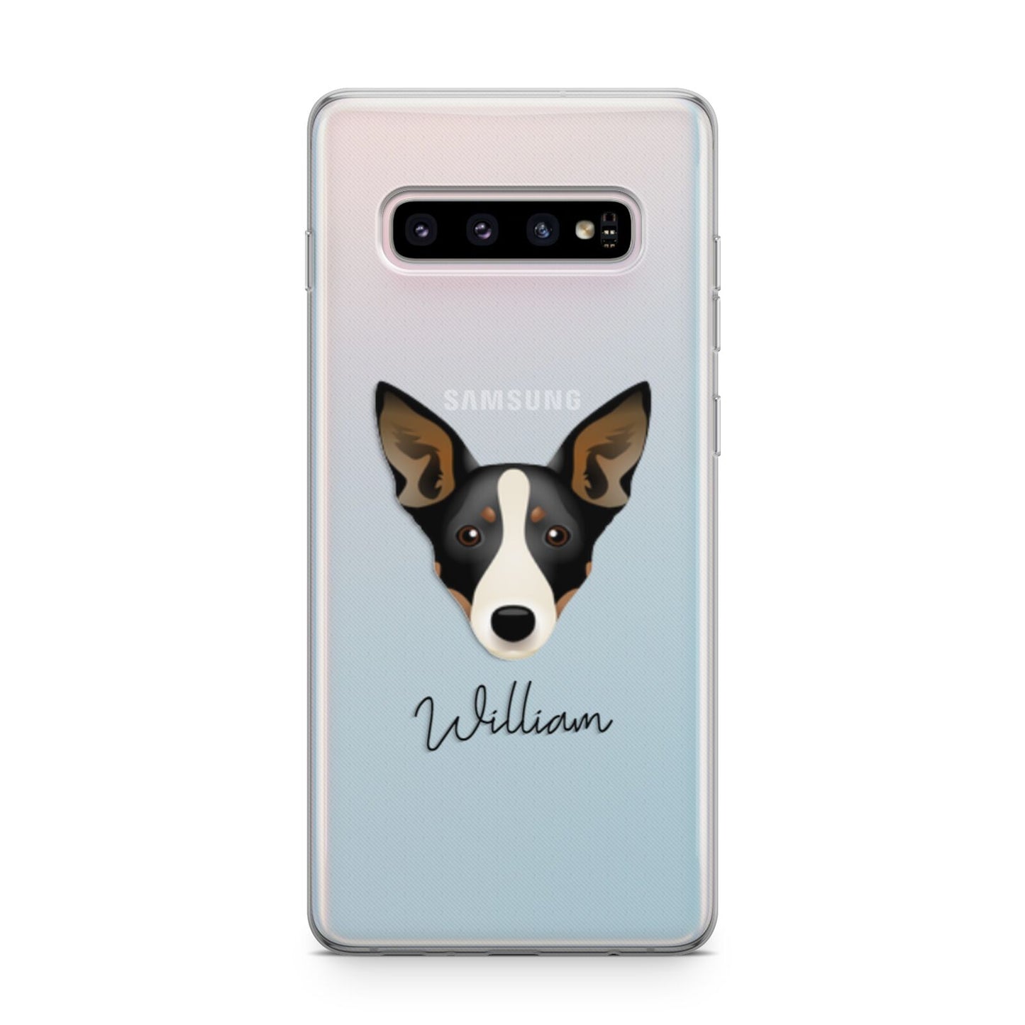 Lancashire Heeler Personalised Samsung Galaxy S10 Plus Case