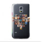 Large Heart Photo Montage Upload Samsung Galaxy S5 Mini Case