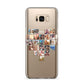 Large Heart Photo Montage Upload Samsung Galaxy S8 Plus Case