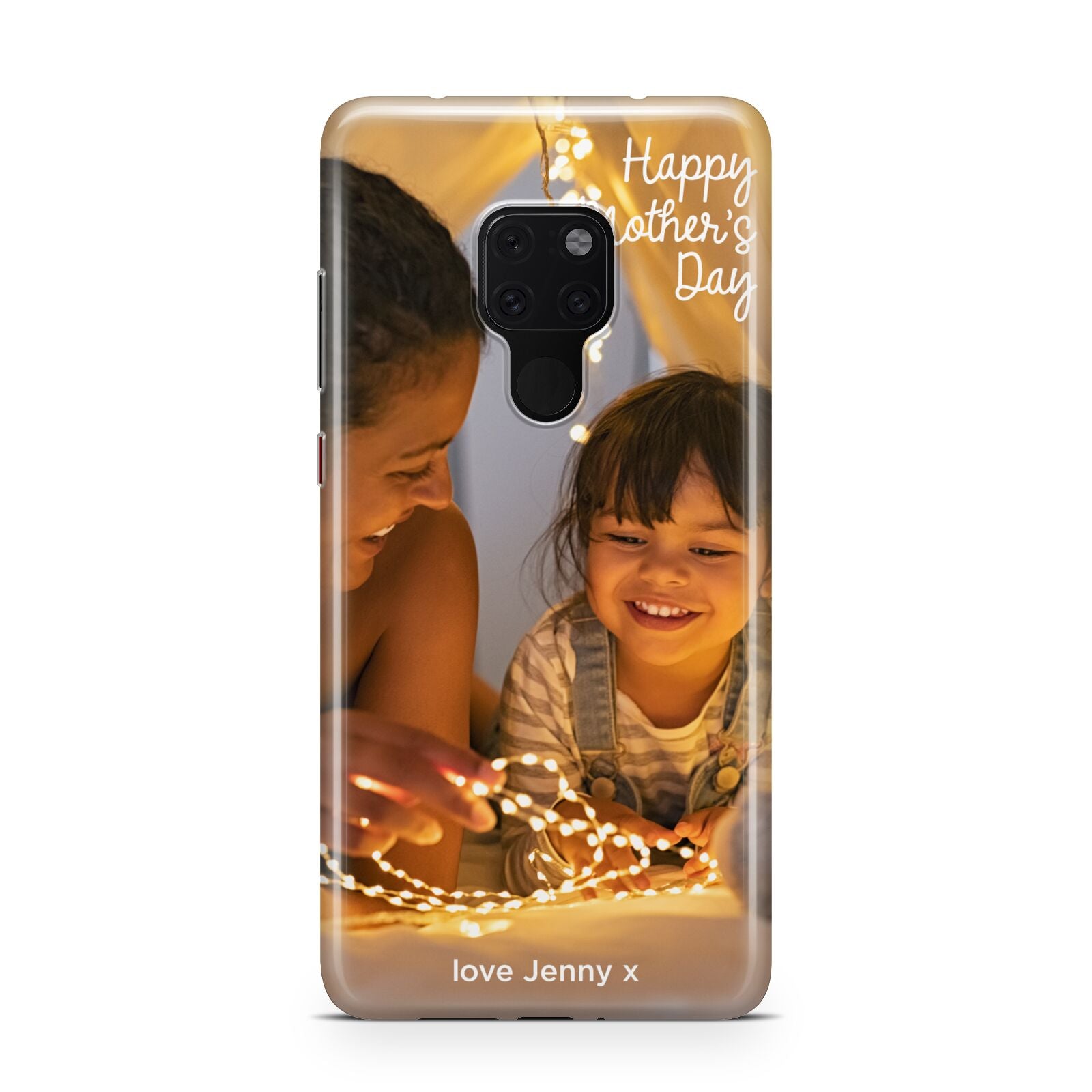 Large Mothers Day Photo with Name Huawei Mate 20 Phone Case