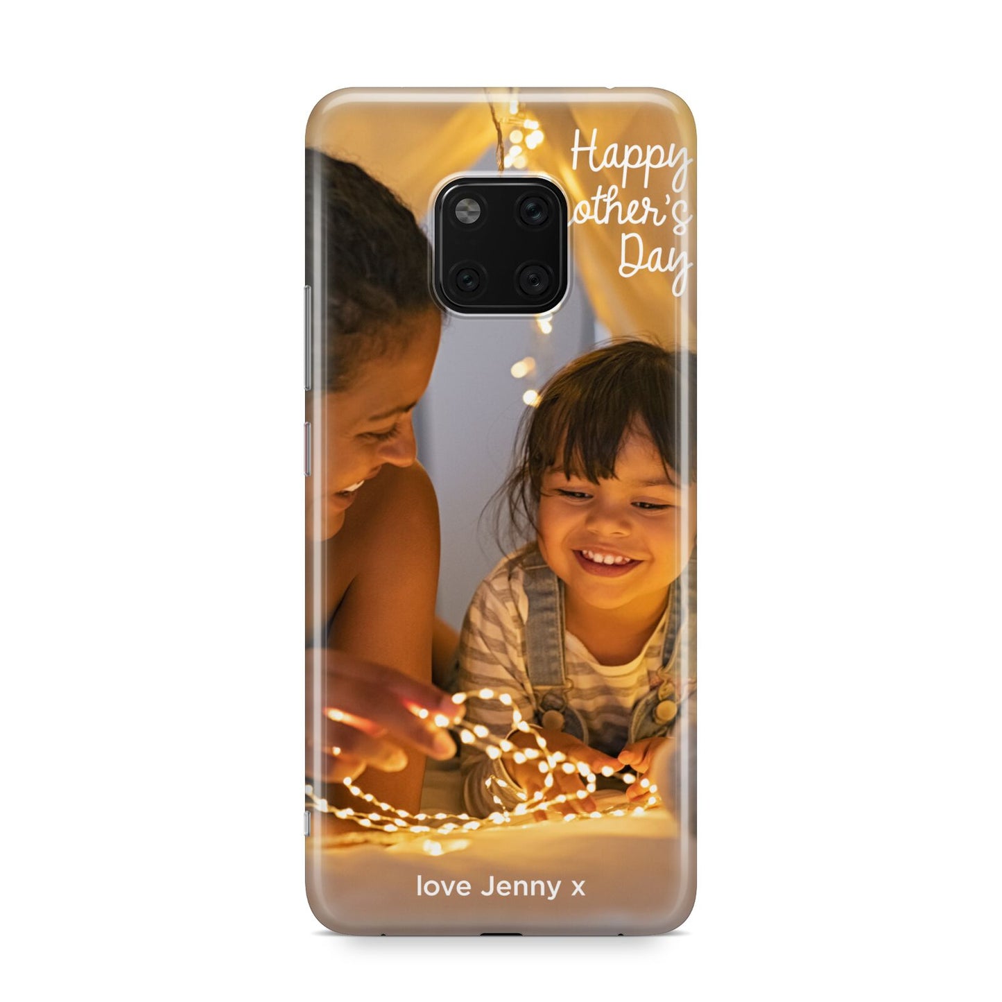 Large Mothers Day Photo with Name Huawei Mate 20 Pro Phone Case