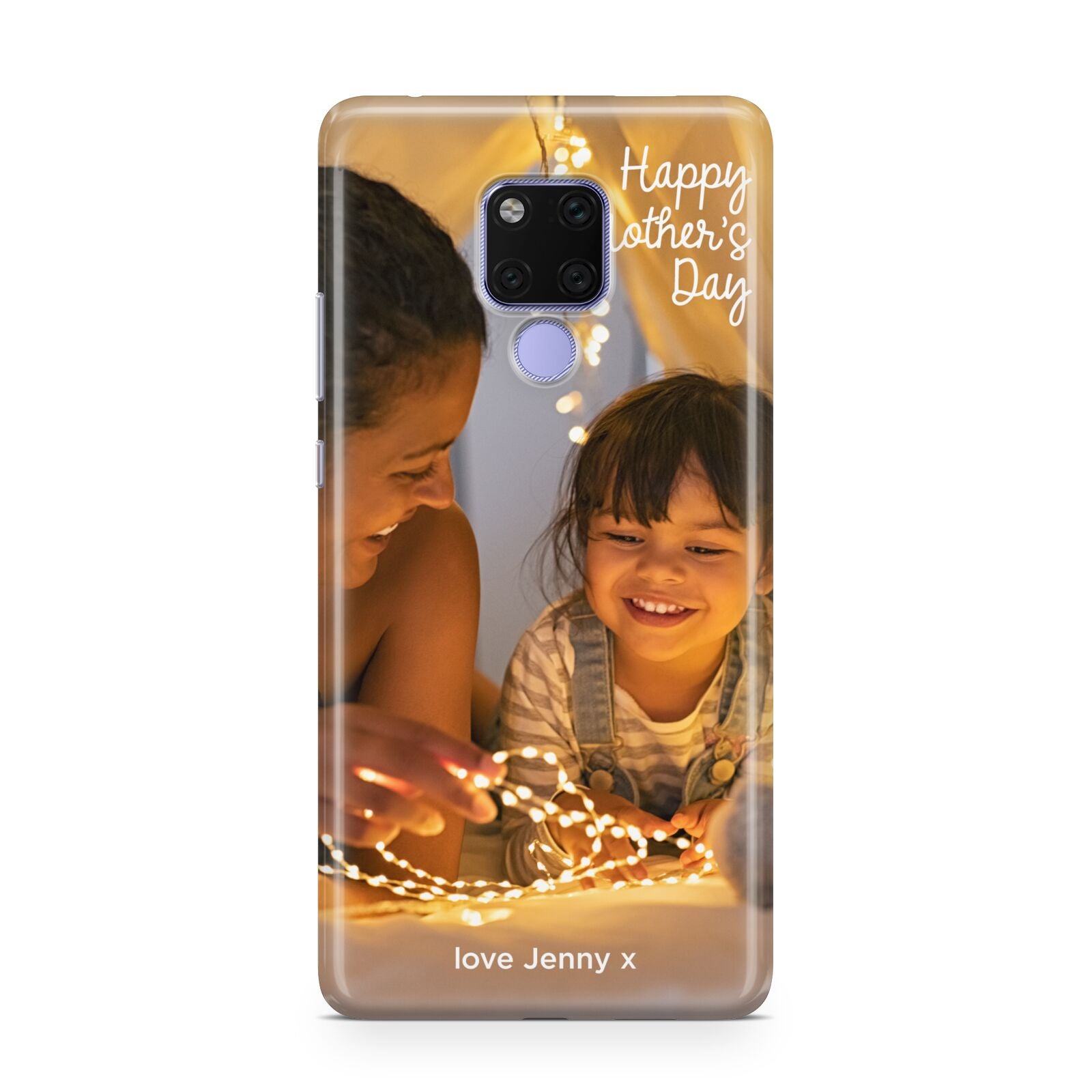 Large Mothers Day Photo with Name Huawei Mate 20X Phone Case