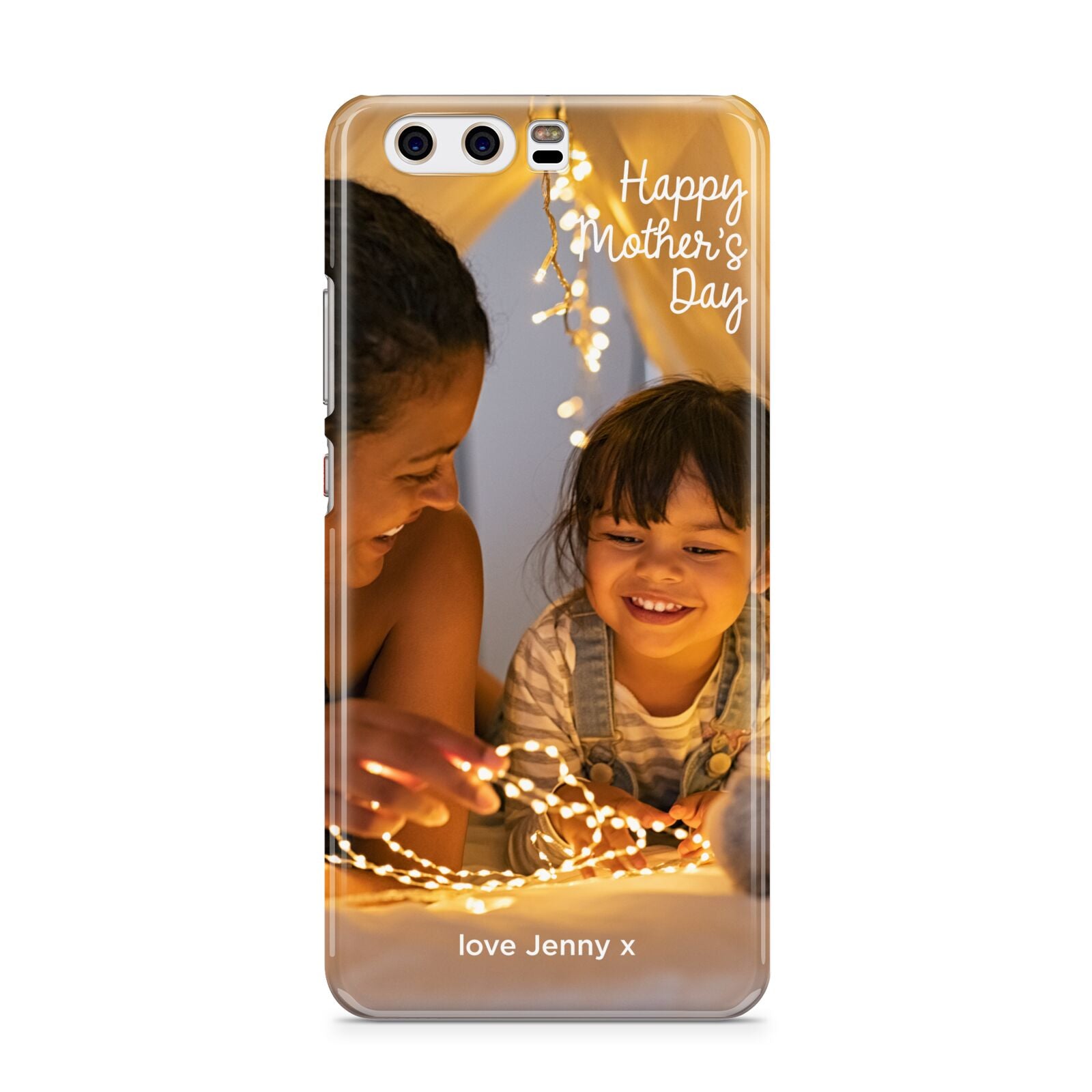 Large Mothers Day Photo with Name Huawei P10 Phone Case