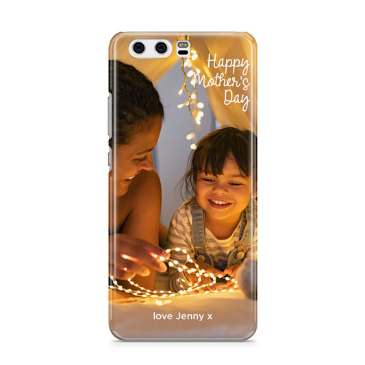 Large Mothers Day Photo with Name Huawei P10 Phone Case