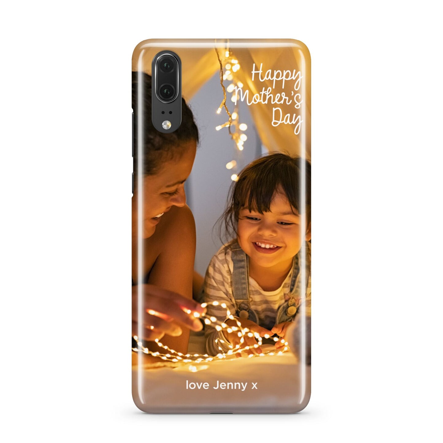 Large Mothers Day Photo with Name Huawei P20 Phone Case