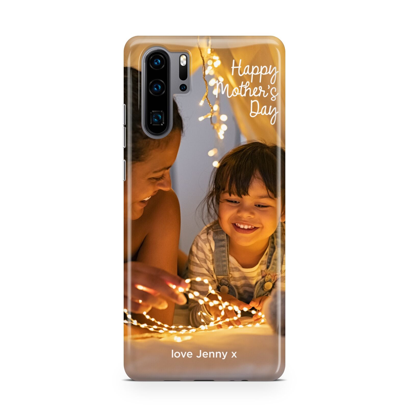 Large Mothers Day Photo with Name Huawei P30 Pro Phone Case