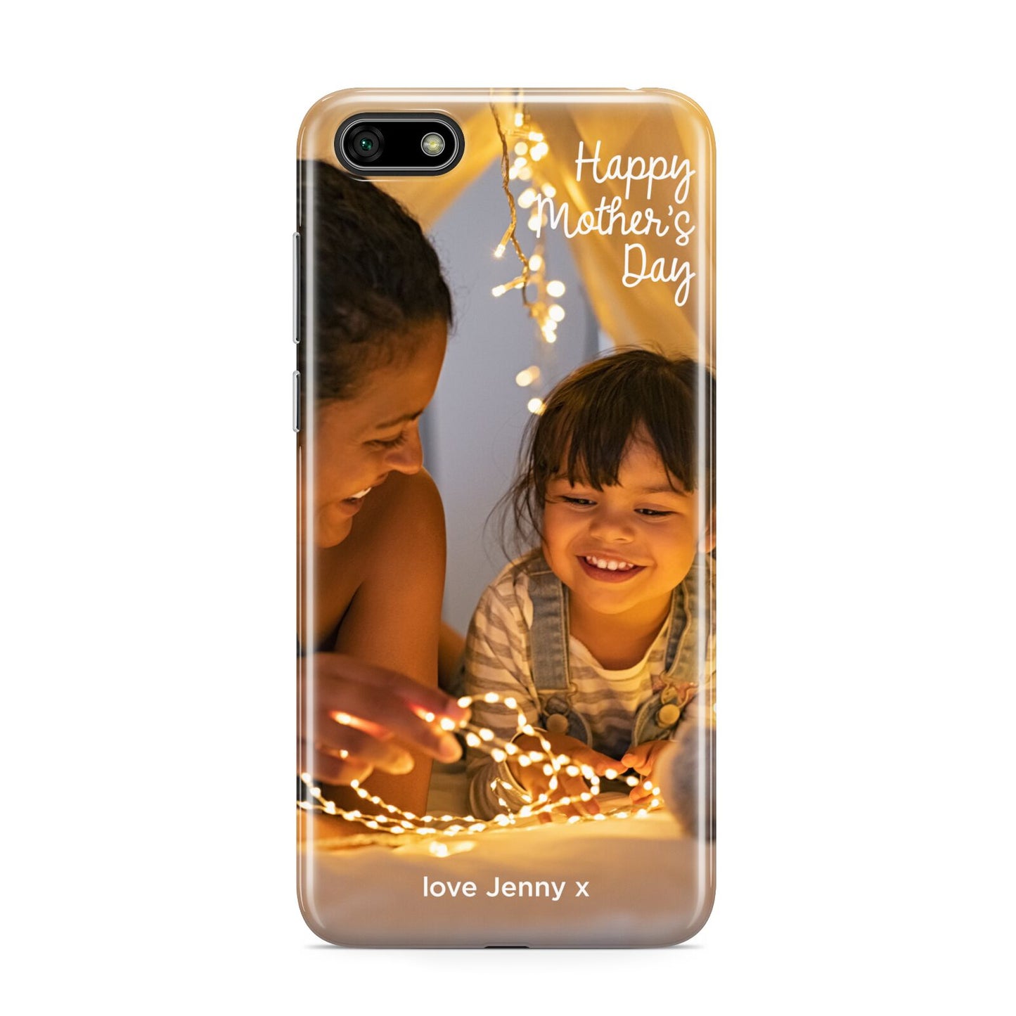 Large Mothers Day Photo with Name Huawei Y5 Prime 2018 Phone Case