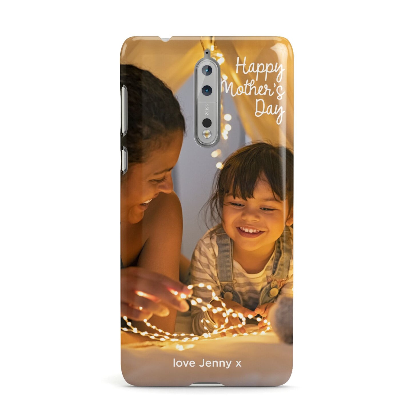 Large Mothers Day Photo with Name Nokia Case