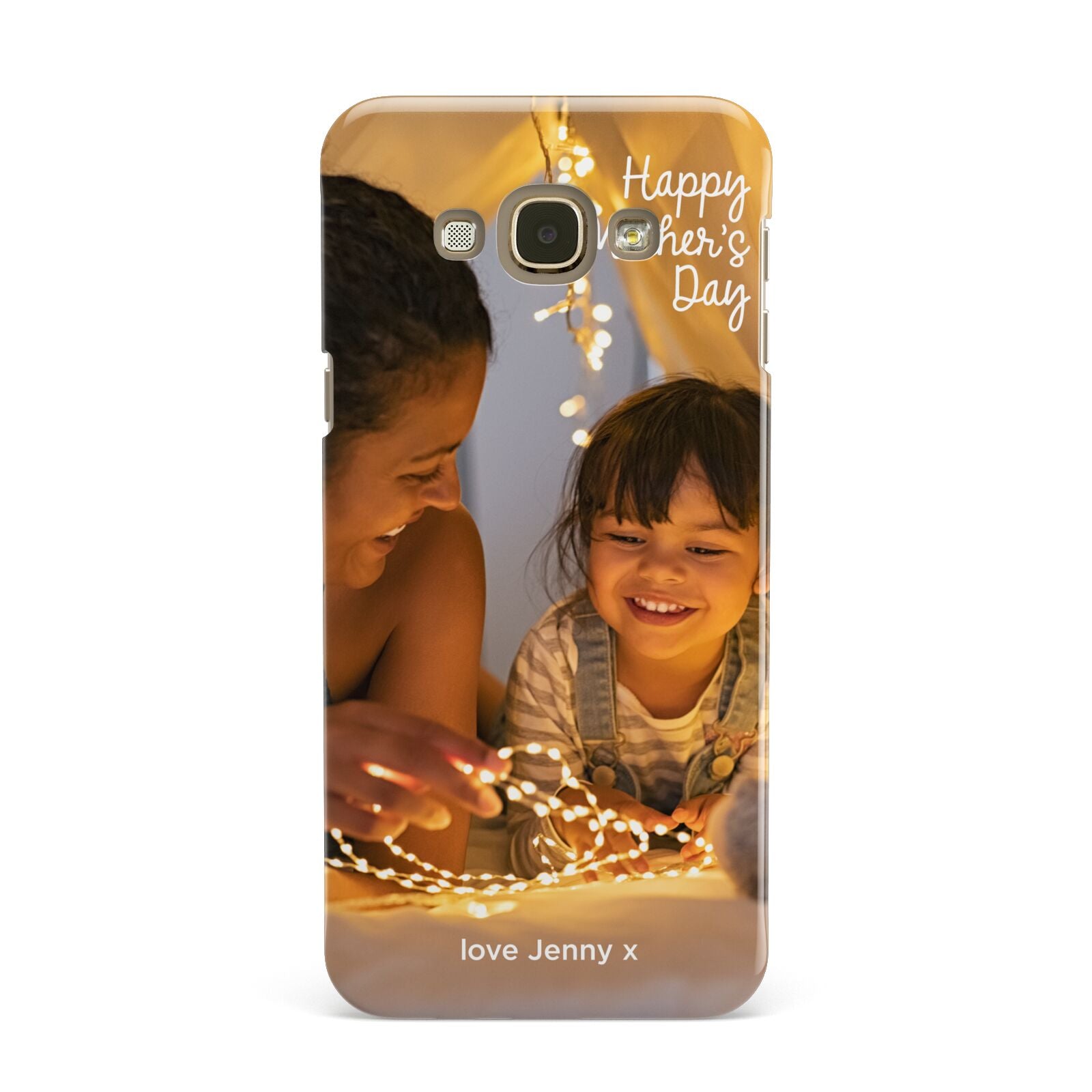 Large Mothers Day Photo with Name Samsung Galaxy A8 Case