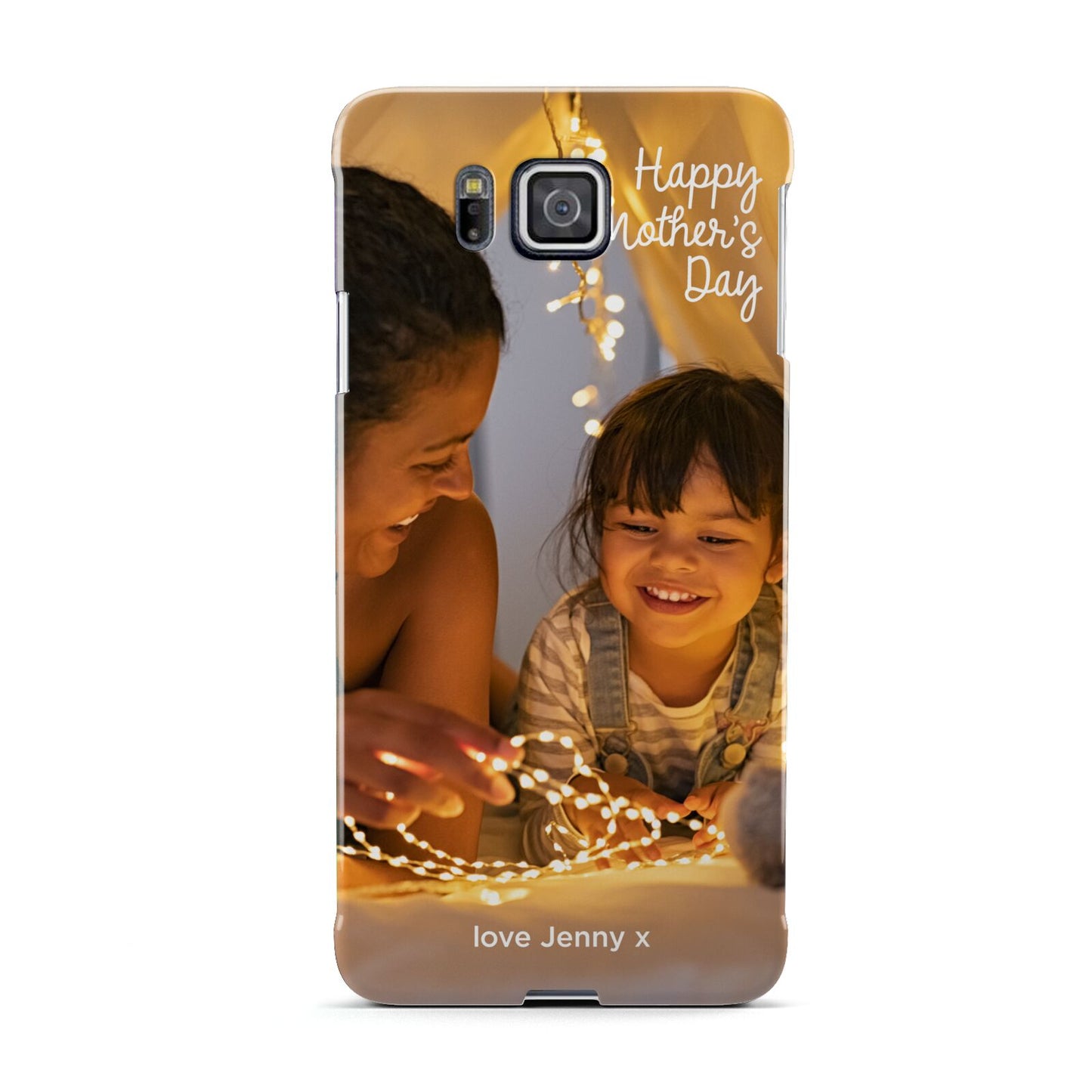 Large Mothers Day Photo with Name Samsung Galaxy Alpha Case