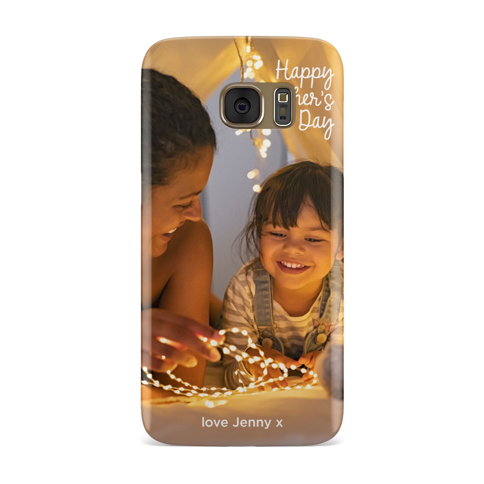 Large Mothers Day Photo with Name Samsung Galaxy Case