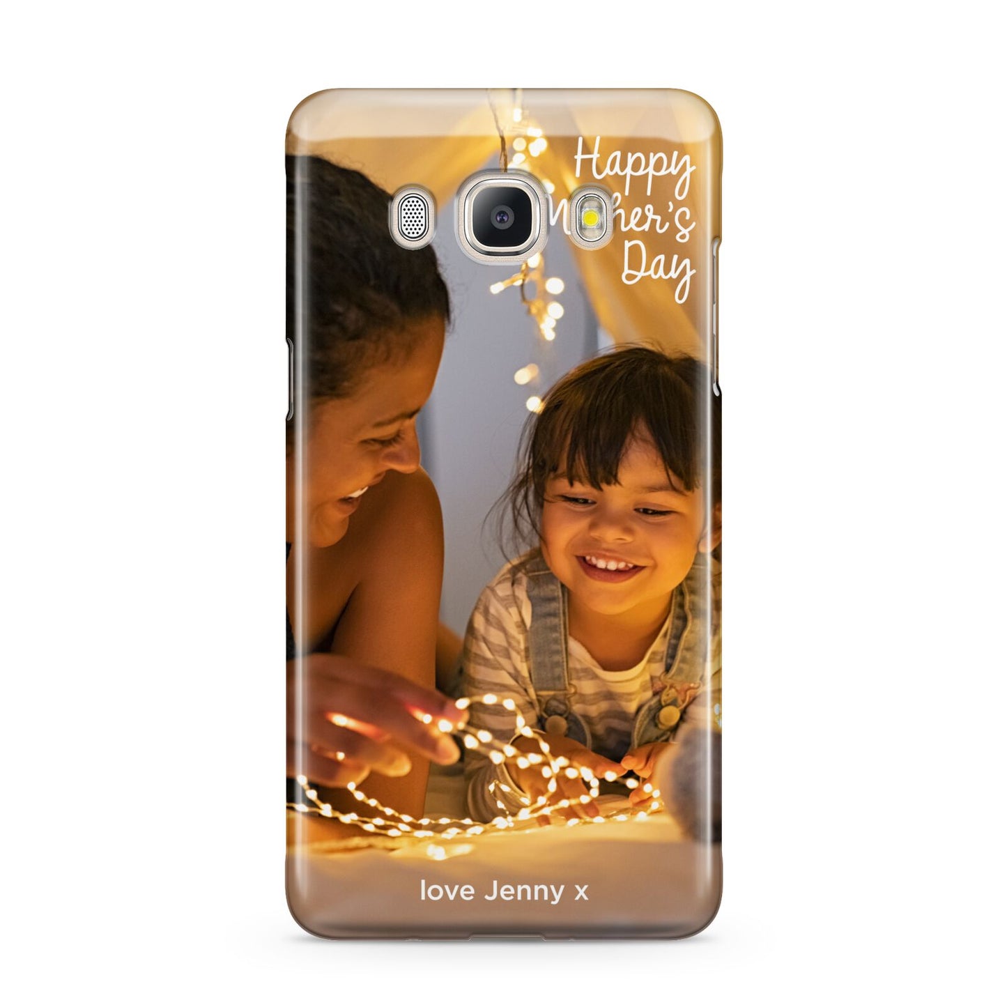 Large Mothers Day Photo with Name Samsung Galaxy J5 2016 Case