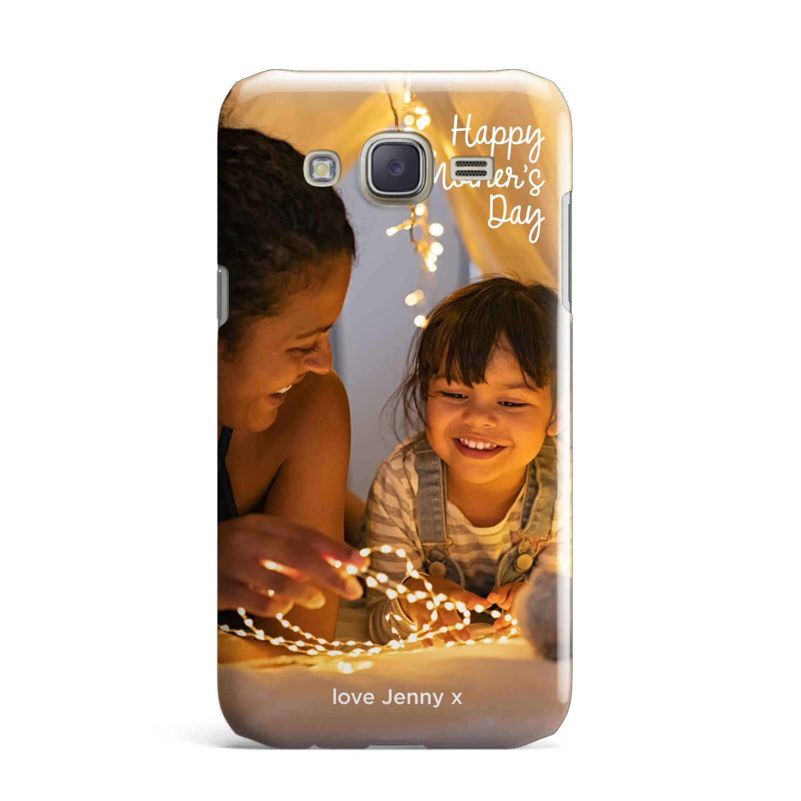 Large Mothers Day Photo with Name Samsung Galaxy J7 Case