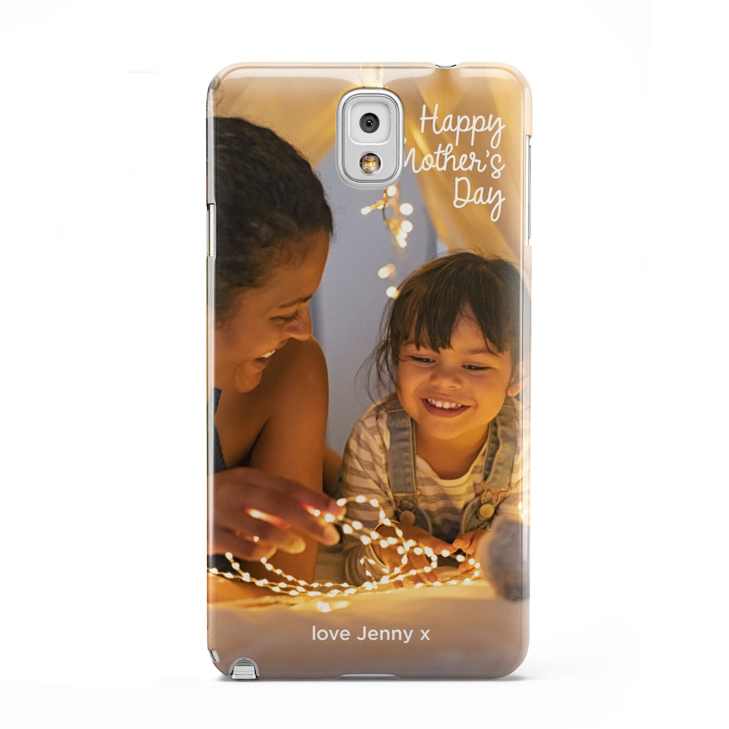 Large Mothers Day Photo with Name Samsung Galaxy Note 3 Case