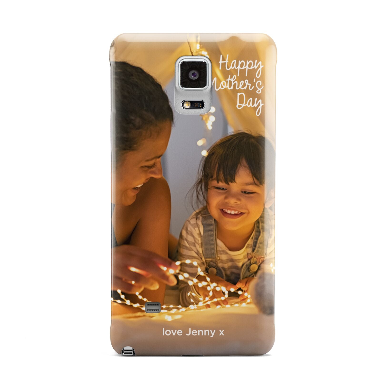 Large Mothers Day Photo with Name Samsung Galaxy Note 4 Case