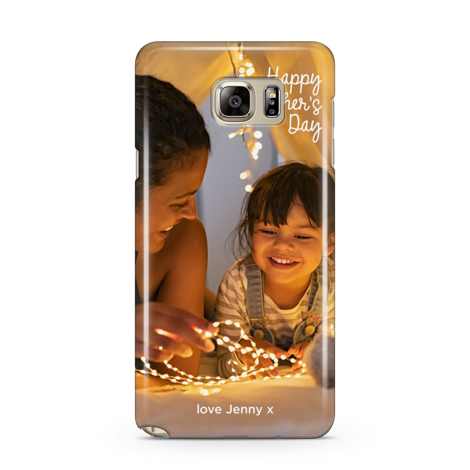 Large Mothers Day Photo with Name Samsung Galaxy Note 5 Case