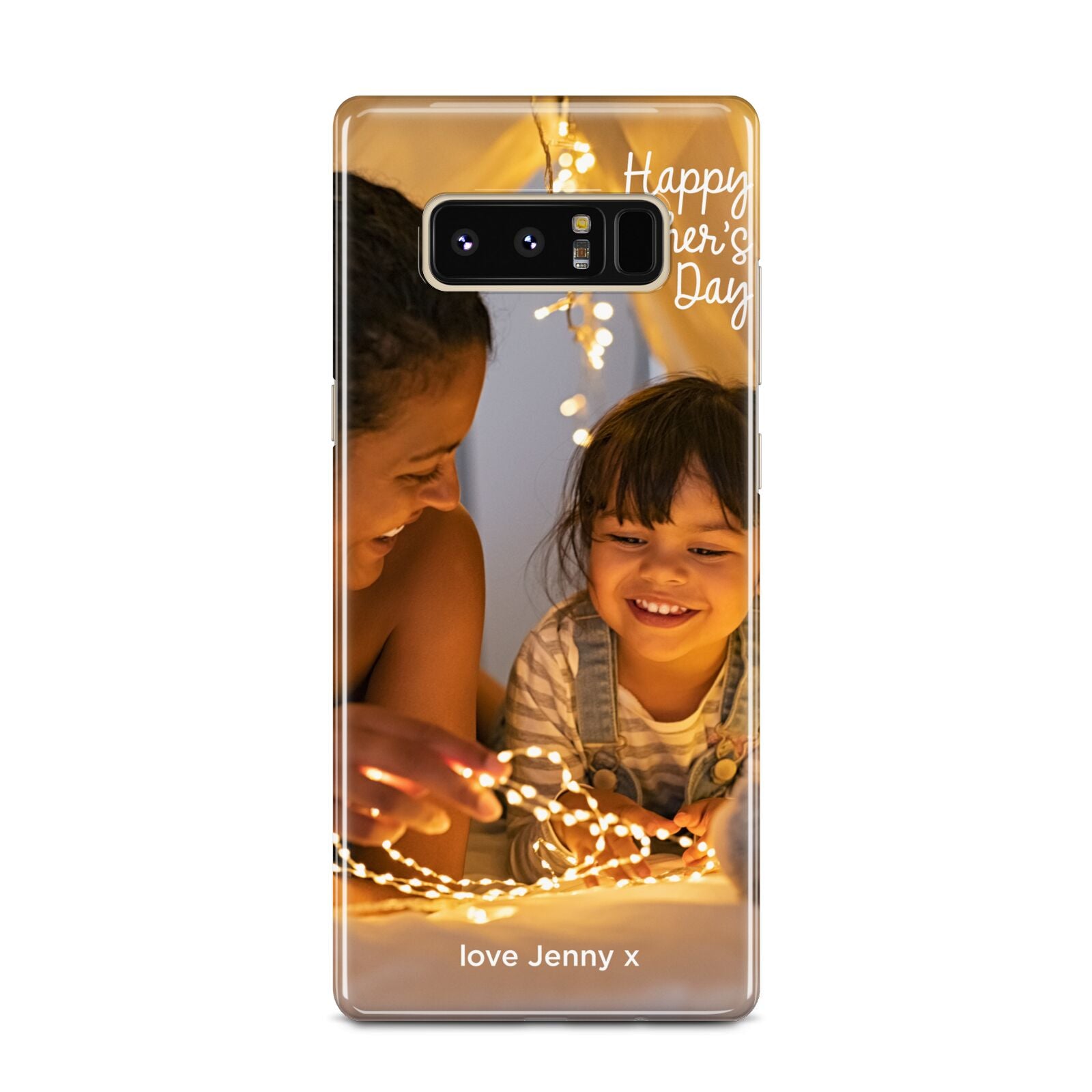 Large Mothers Day Photo with Name Samsung Galaxy Note 8 Case