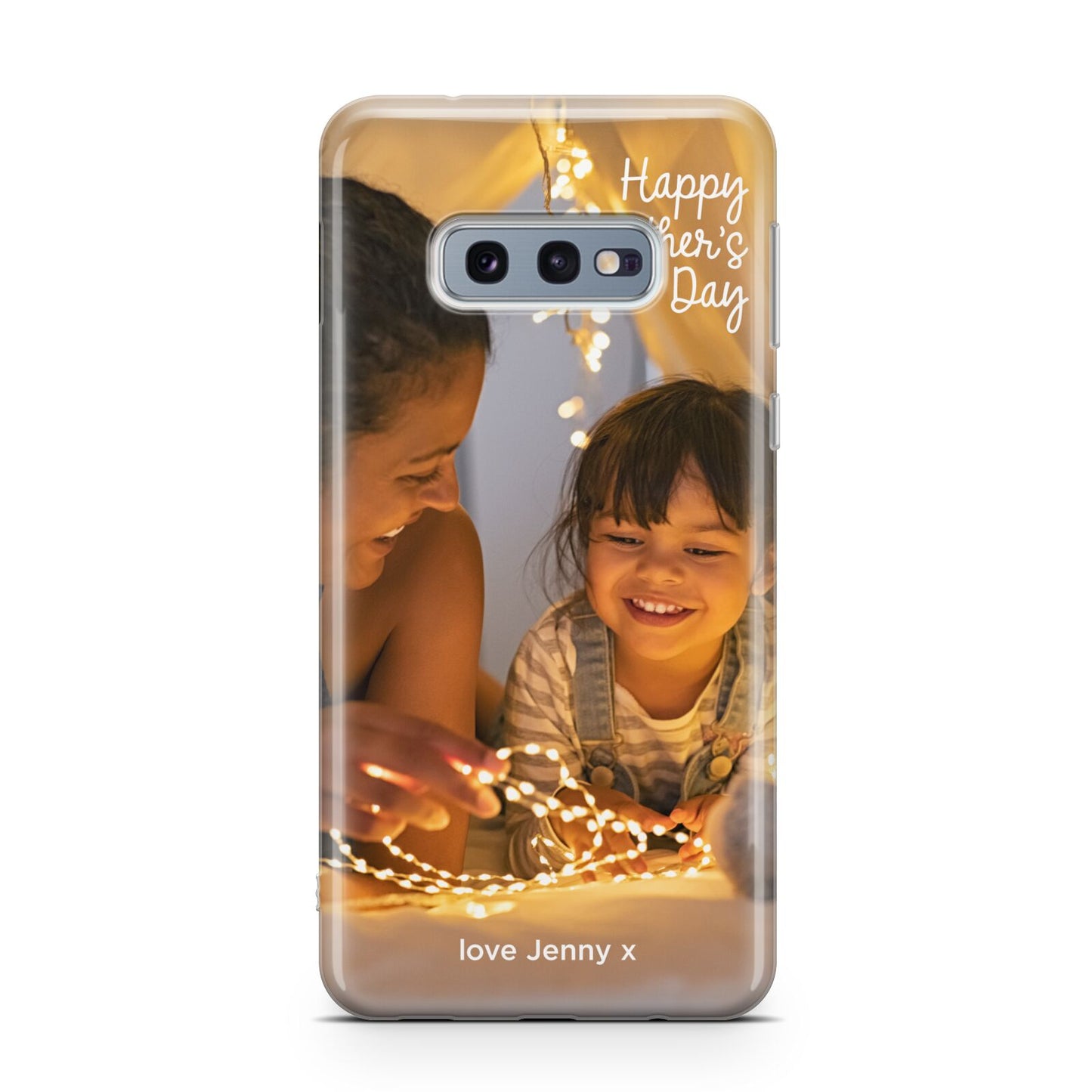 Large Mothers Day Photo with Name Samsung Galaxy S10E Case