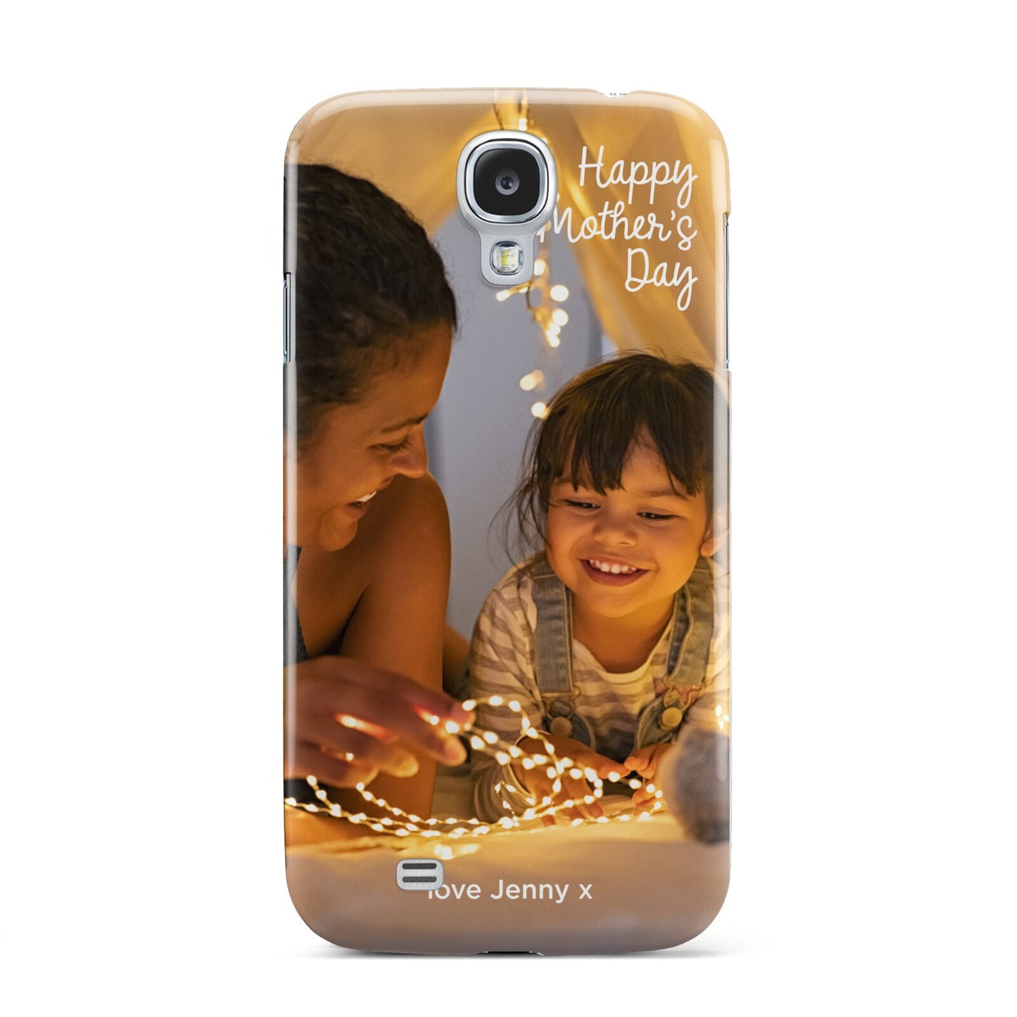 Large Mothers Day Photo with Name Samsung Galaxy S4 Case