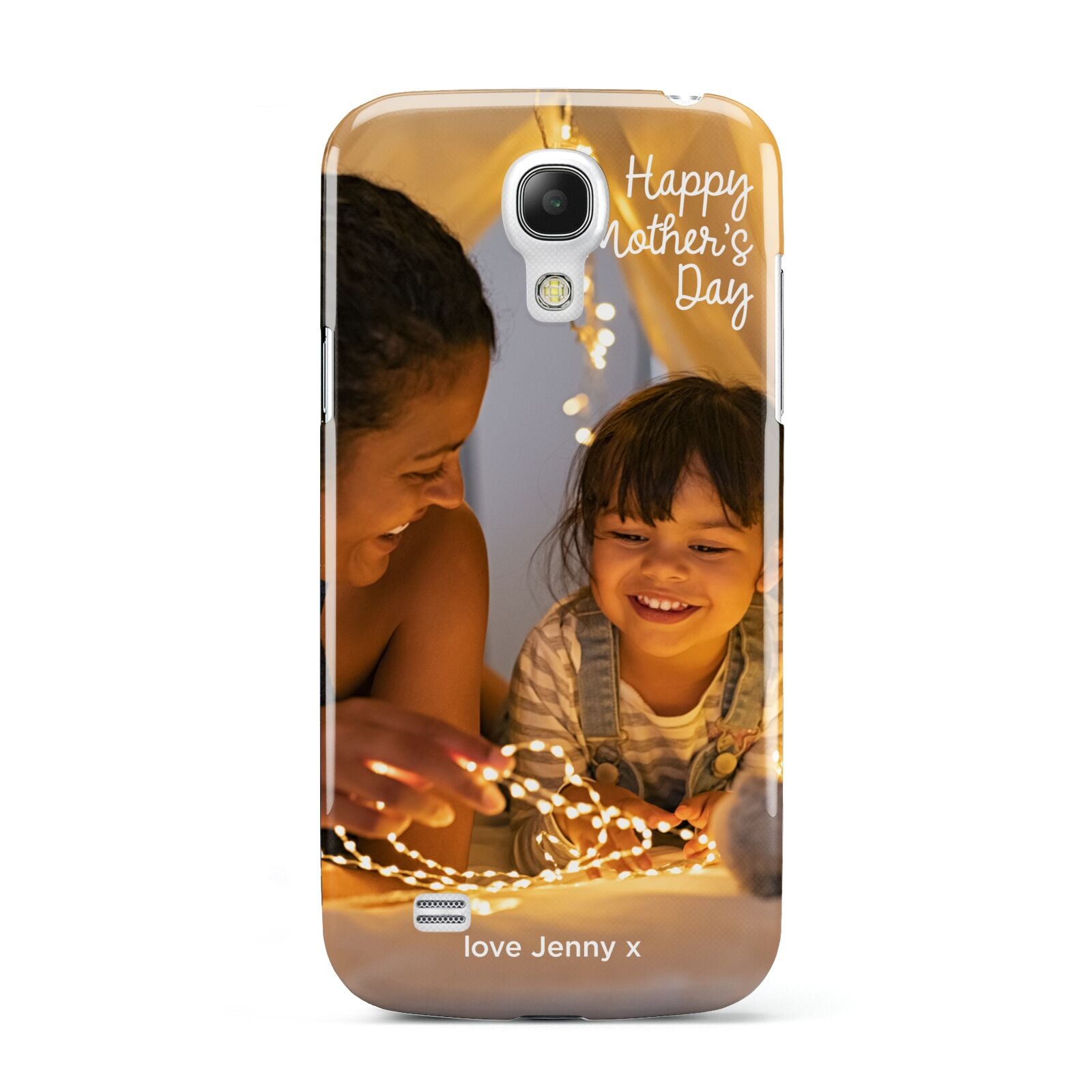 Large Mothers Day Photo with Name Samsung Galaxy S4 Mini Case