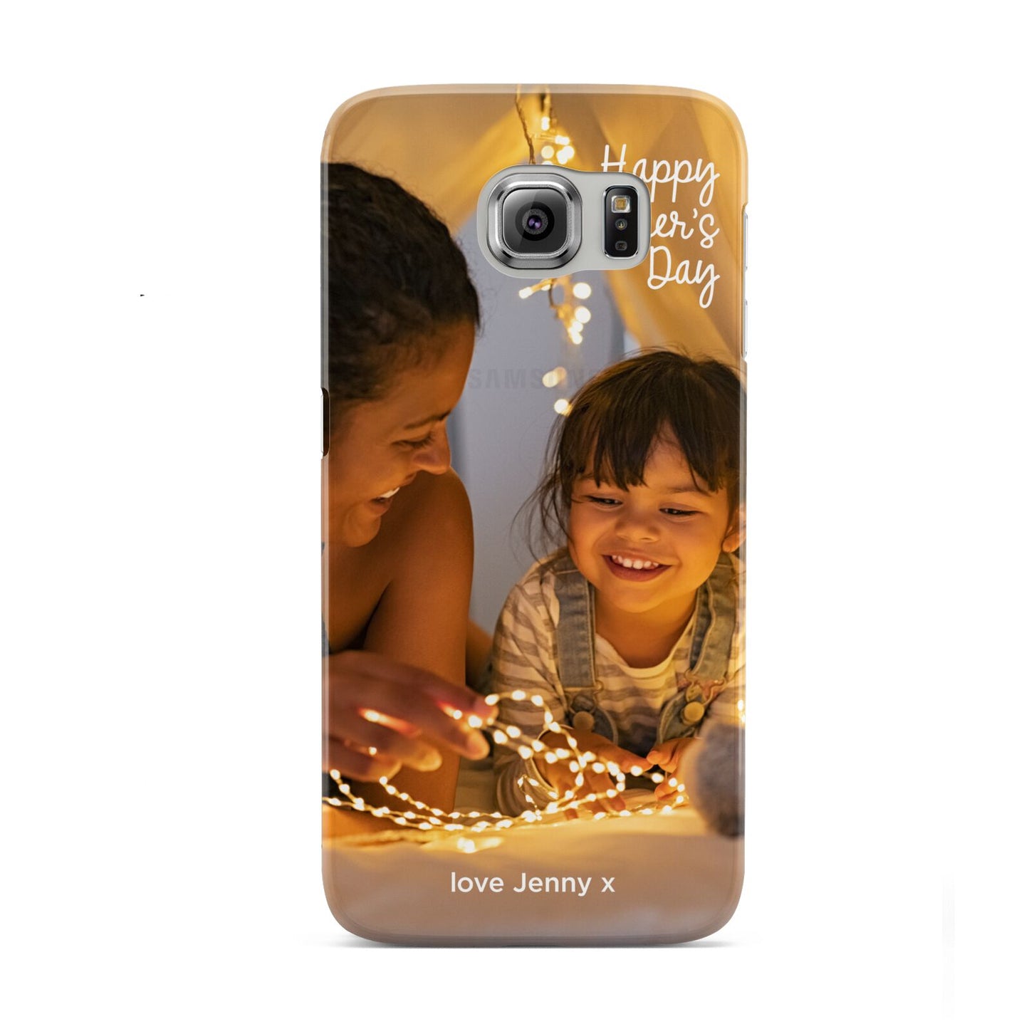 Large Mothers Day Photo with Name Samsung Galaxy S6 Case