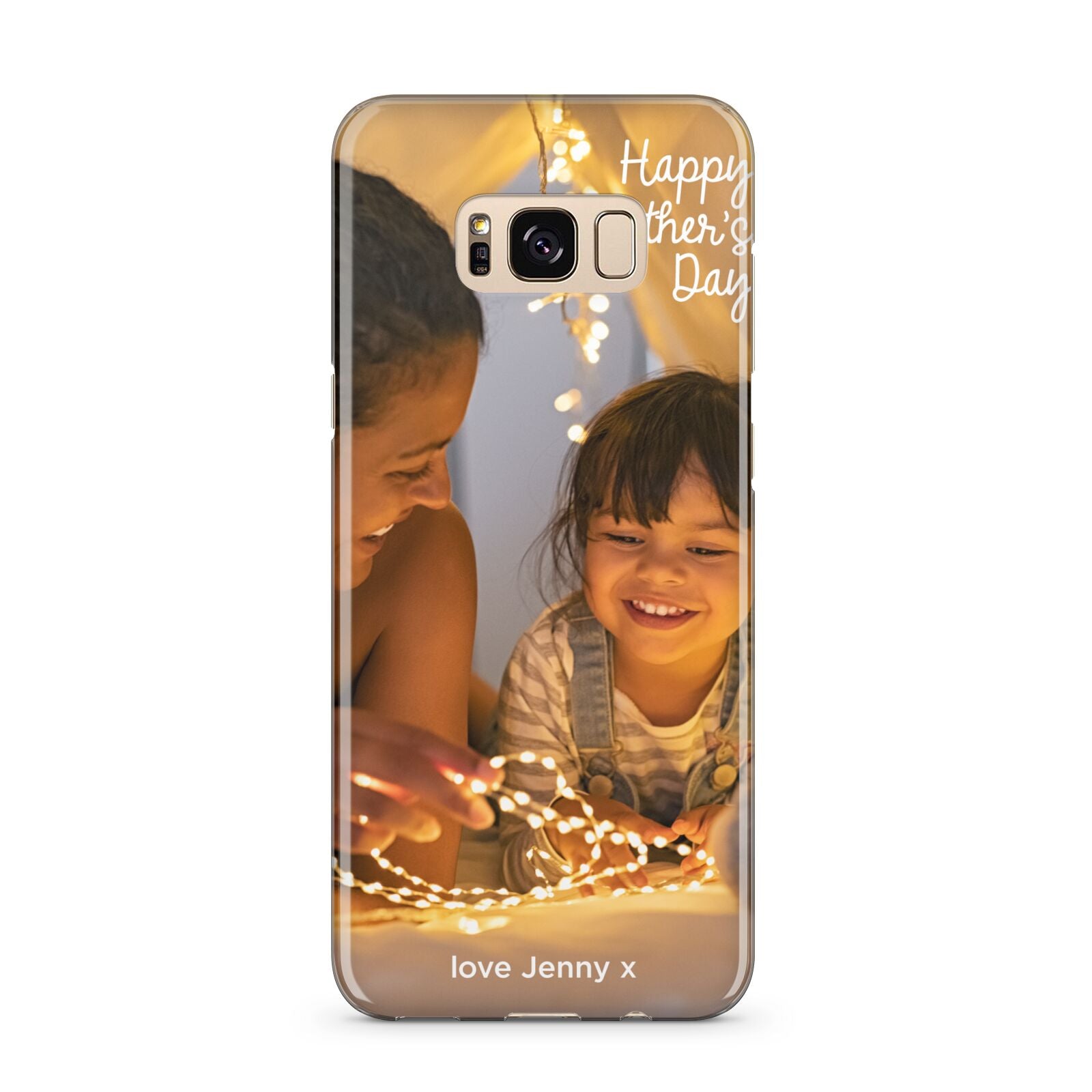 Large Mothers Day Photo with Name Samsung Galaxy S8 Plus Case