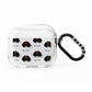 Large Munsterlander Icon with Name AirPods Clear Case 3rd Gen